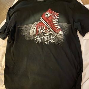 Black 100% cotton t shirt boys XL